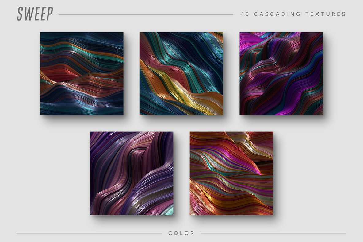Sweep   Glossy Cascading Textures 13