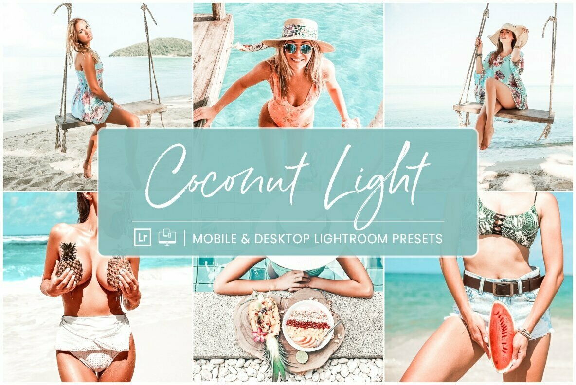 Coconut Light Mobile Desktop Lightroom Presets Coconut Light Mobile Desktop Lightroom Presets