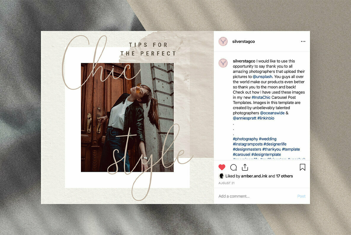 Elodie Animated Instagram Post Templates Elodie Animated Instagram Post Templates