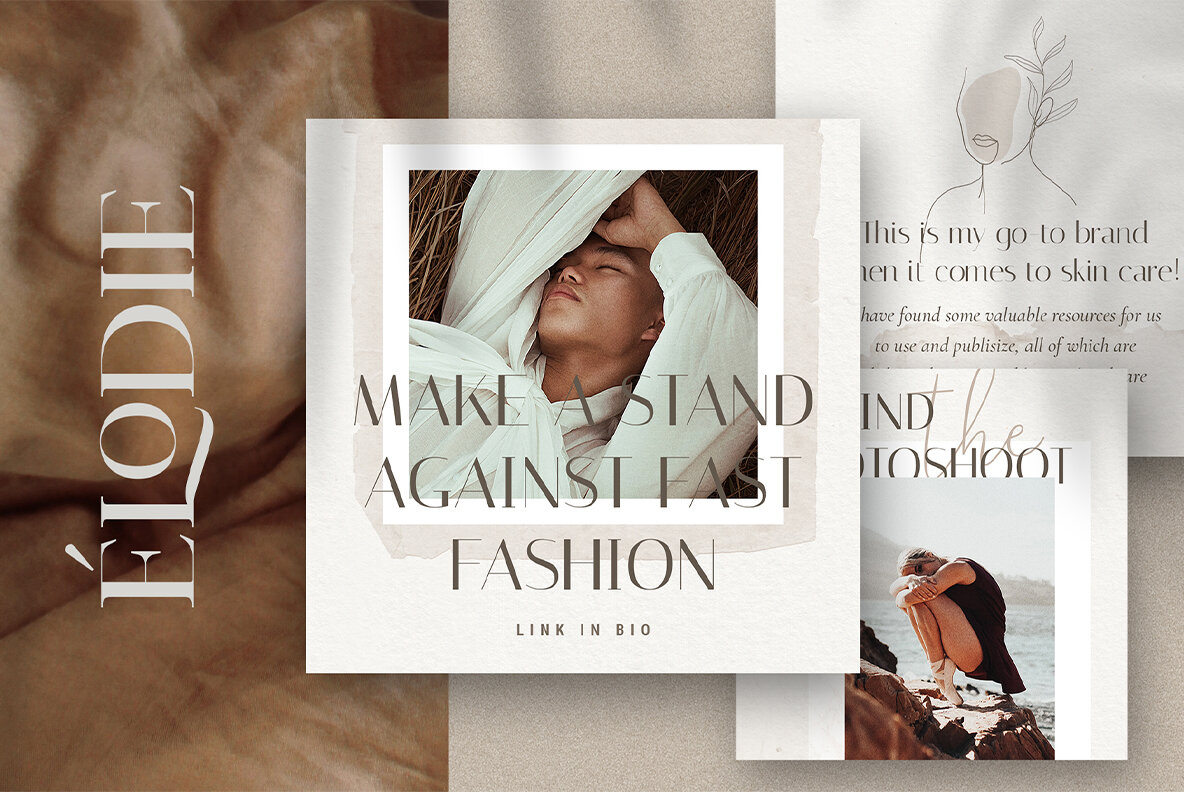 Elodie Animated Instagram Post Templates Elodie Animated Instagram Post Templates