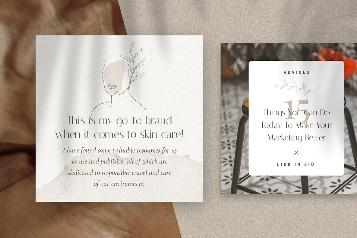 Elodie Animated Instagram Post Templates Elodie Animated Instagram Post Templates