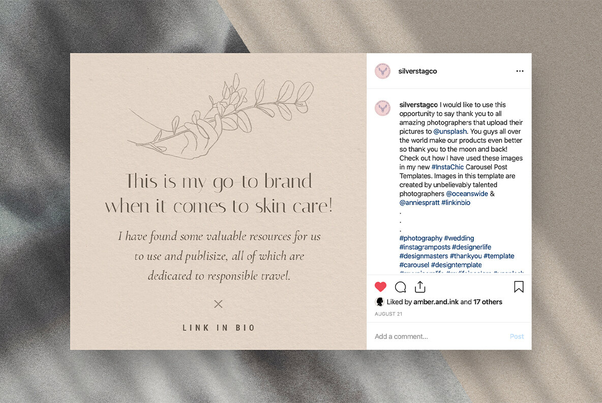 Elodie Animated Instagram Post Templates Elodie Animated Instagram Post Templates
