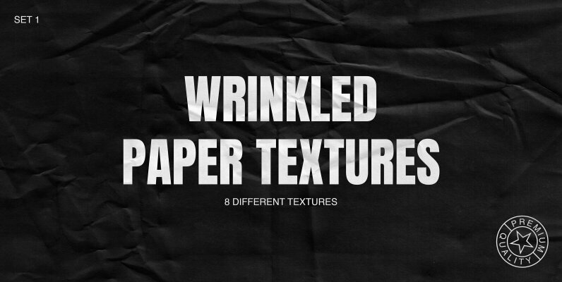 Wrinkled Paper Textures