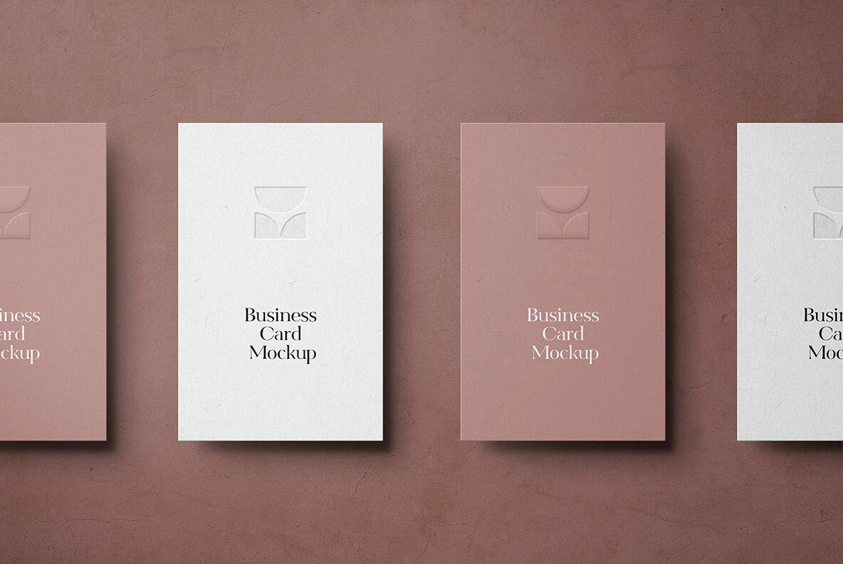 Business Card Mockup Kit Business Card Mockup Kit