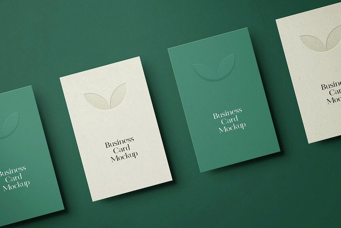 Business Card Mockup Kit Business Card Mockup Kit