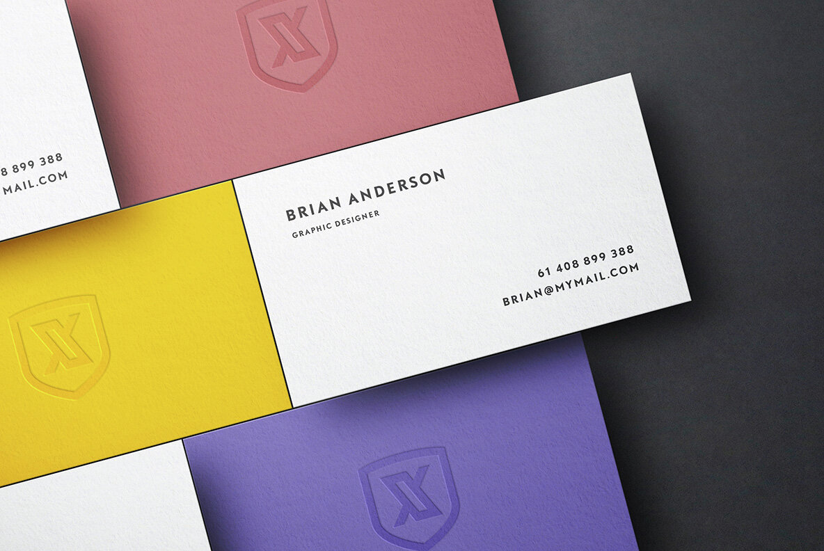 Business Card Mockup Kit Business Card Mockup Kit