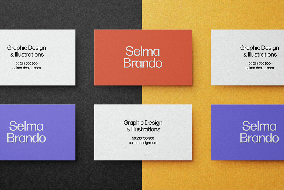 Business Card Mockup Kit 21