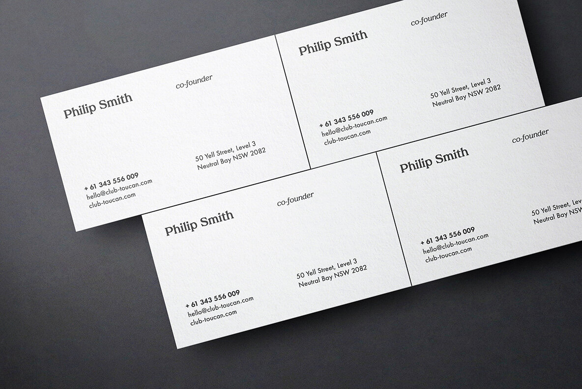 Business Card Mockup Kit 24
