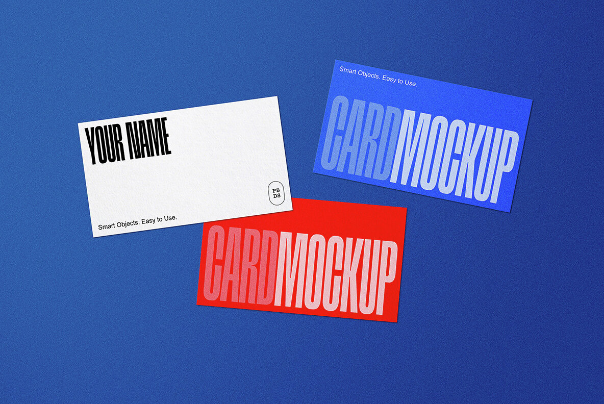 Business Card Mockup Kit 26