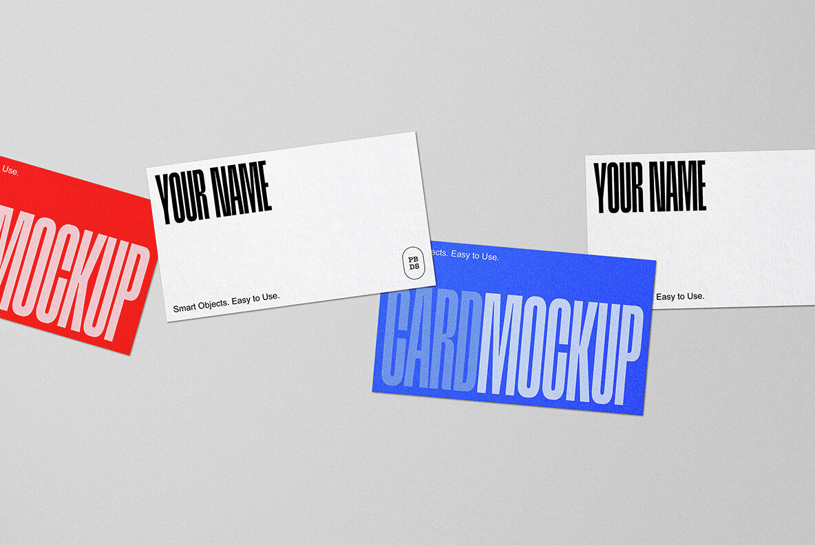 Business Card Mockup Kit 27