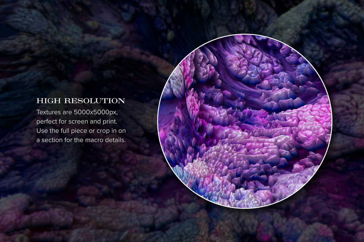 Ruminate     Experimental 3D Paint Textures 4