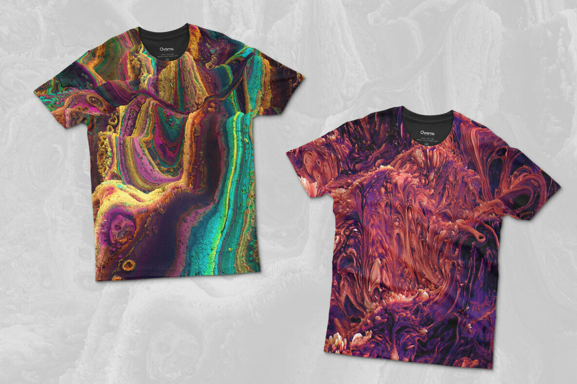 Ruminate     Experimental 3D Paint Textures 5