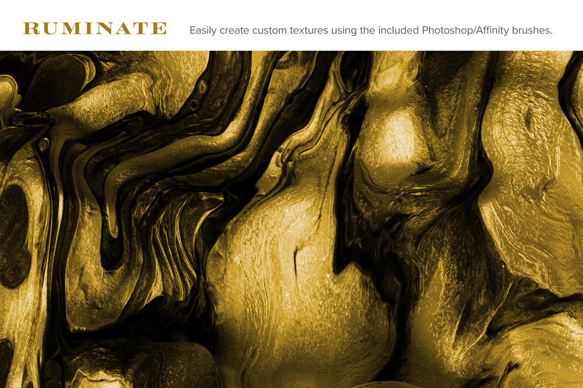 Ruminate     Experimental 3D Paint Textures 6