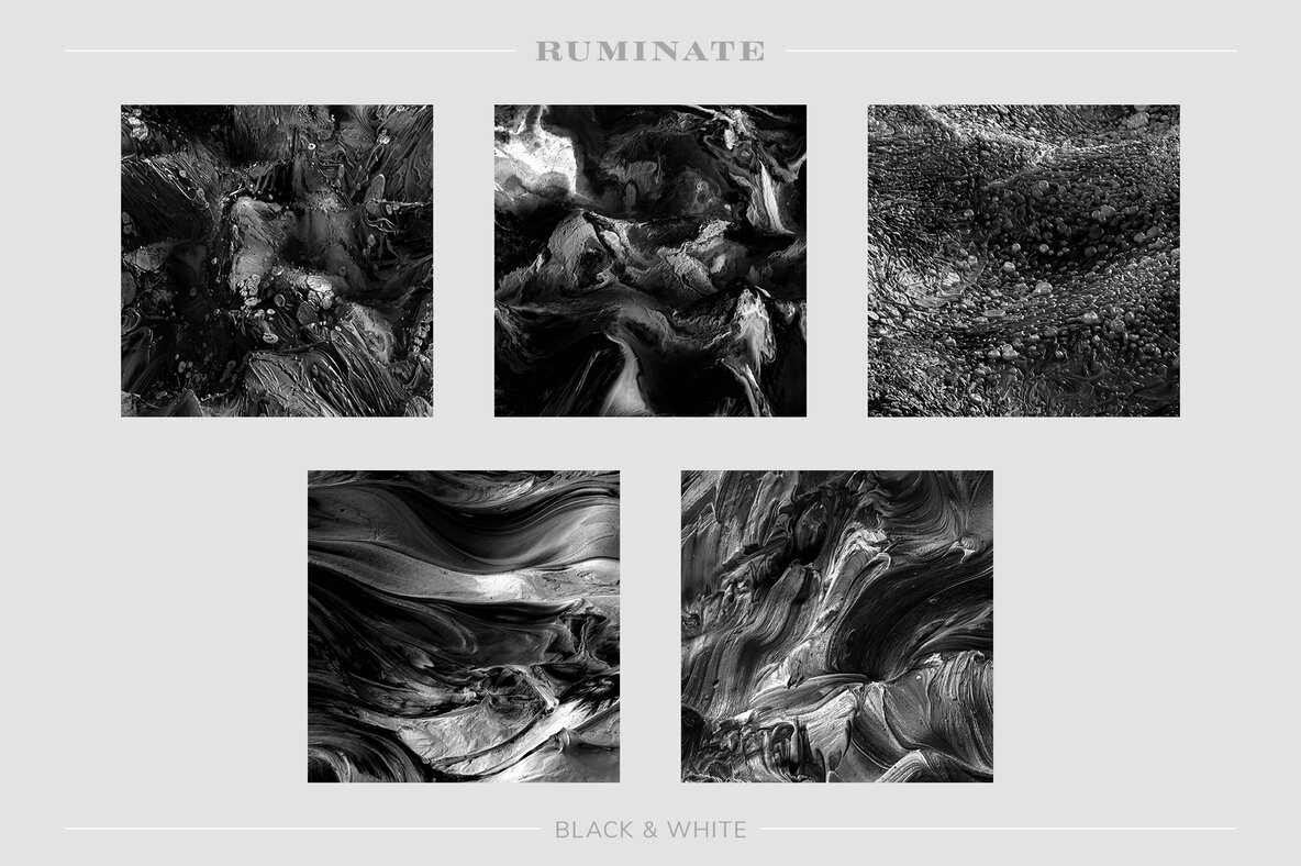 Ruminate     Experimental 3D Paint Textures 20