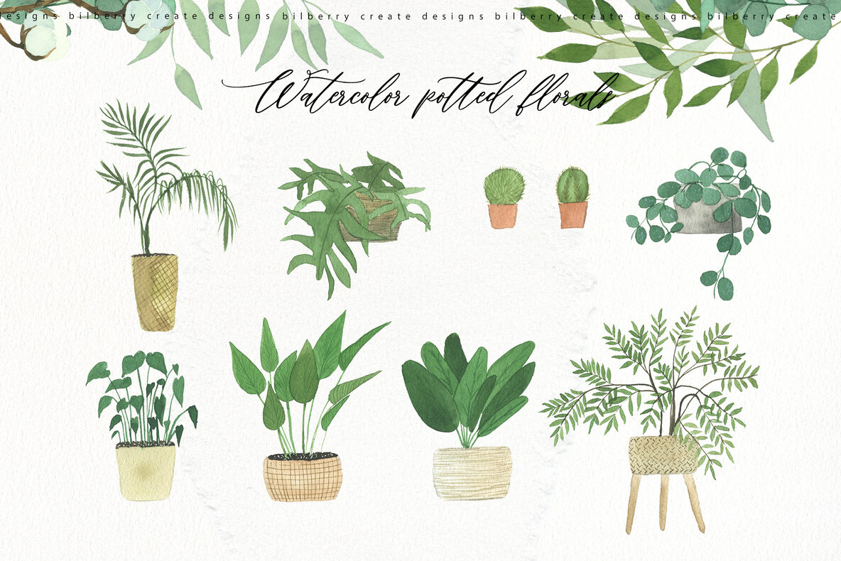 Watercolor Boho Home 12