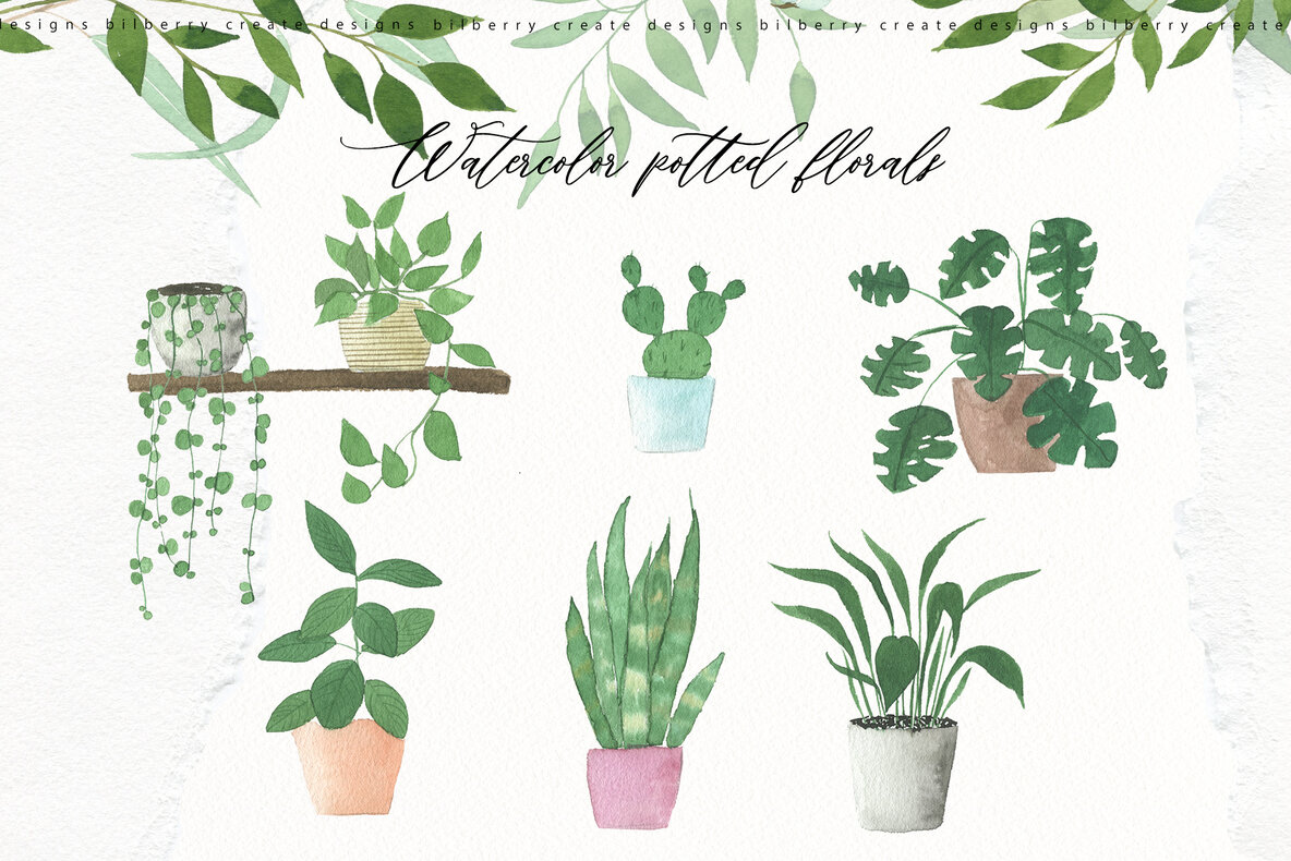 Watercolor Boho Home 13