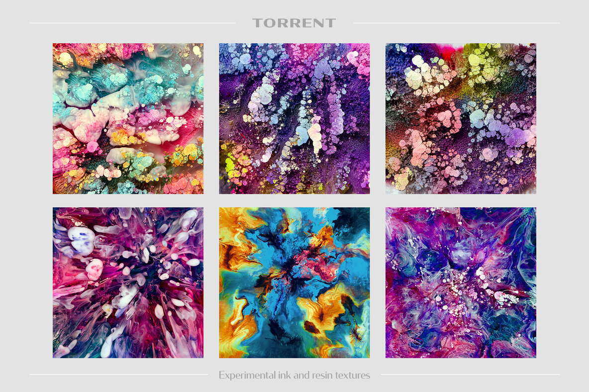 Torrent     Ink   Resin Textures 13