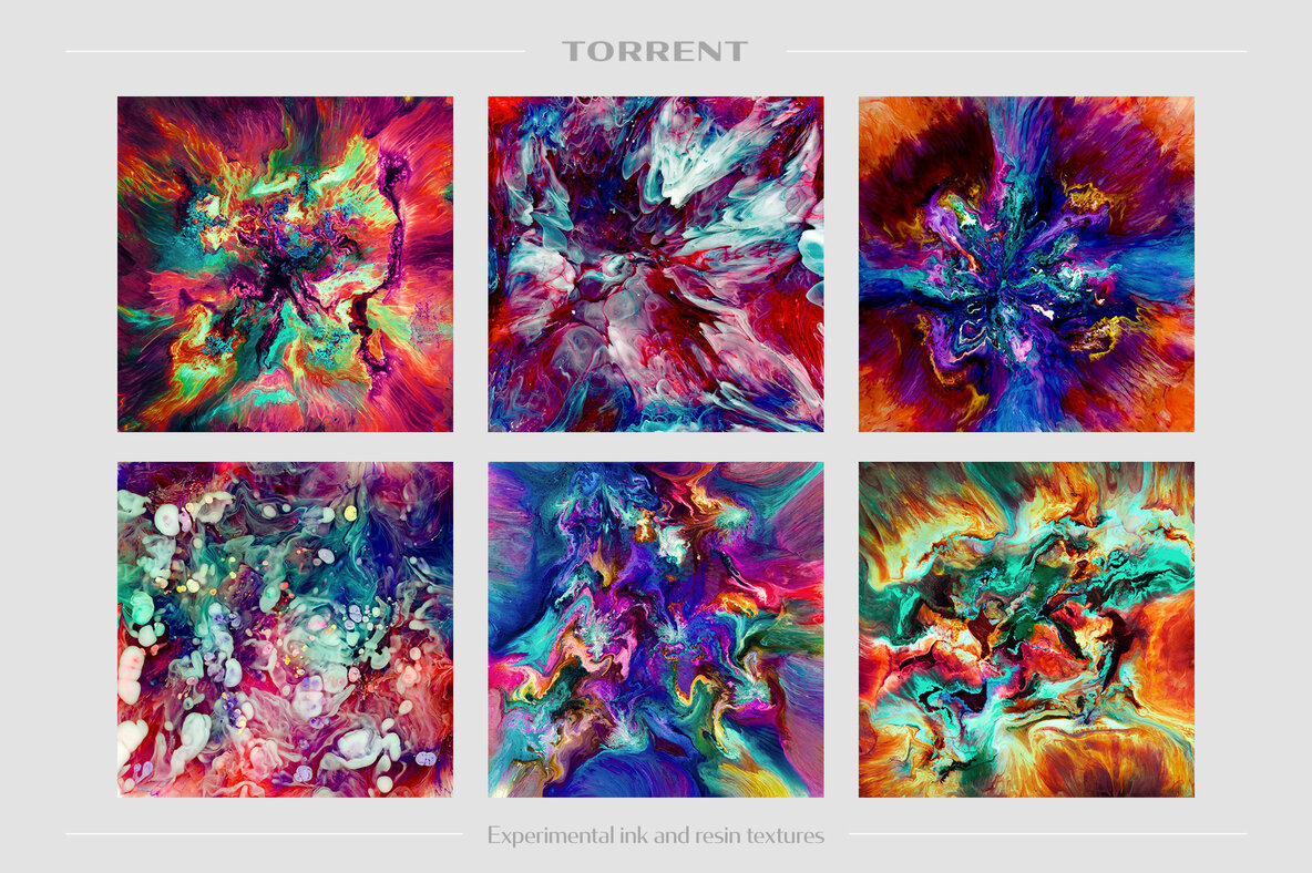 Torrent     Ink   Resin Textures 14