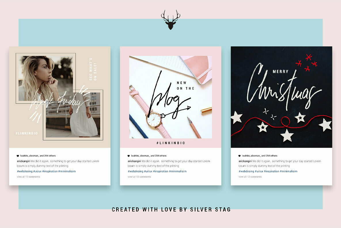 Holiday Animated Instagram Posts 3