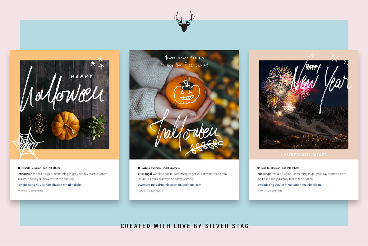 Holiday Animated Instagram Posts 7