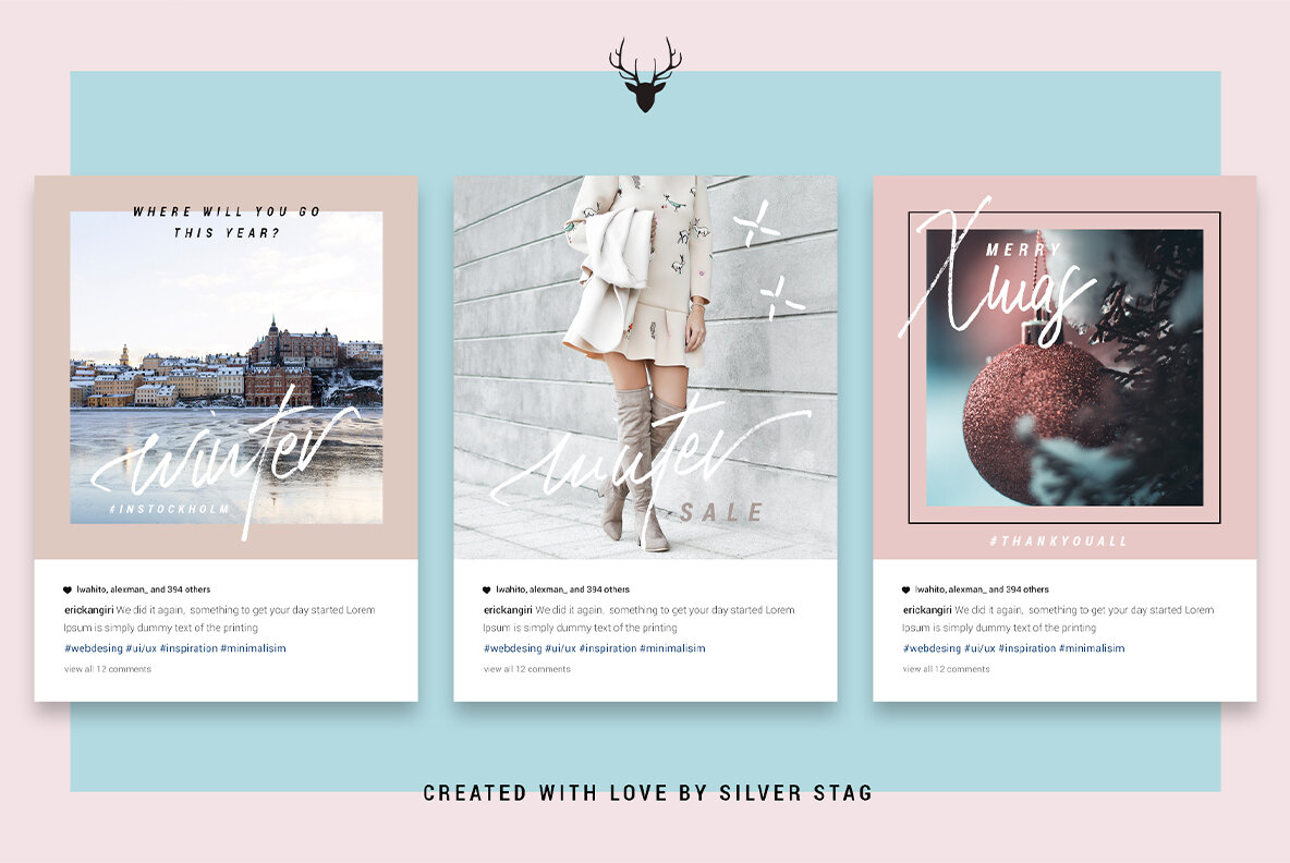 Holiday Animated Instagram Posts 12