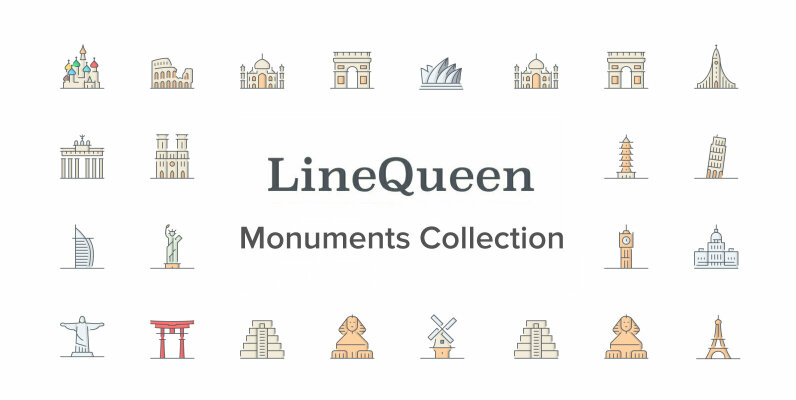 LineQueen   Monuments Collection