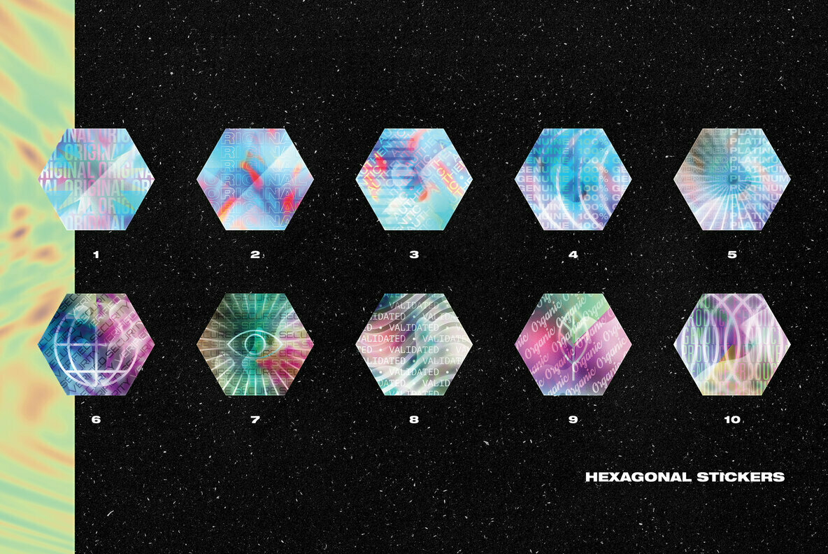 Holographic Stickers 3
