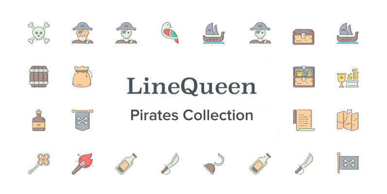 LineQueen   Pirates Collection