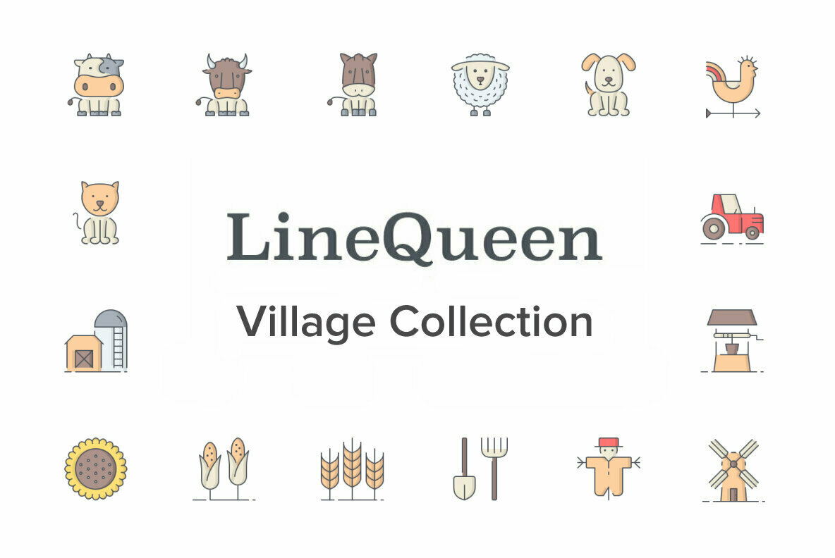 LineQueen   Village Collection 1