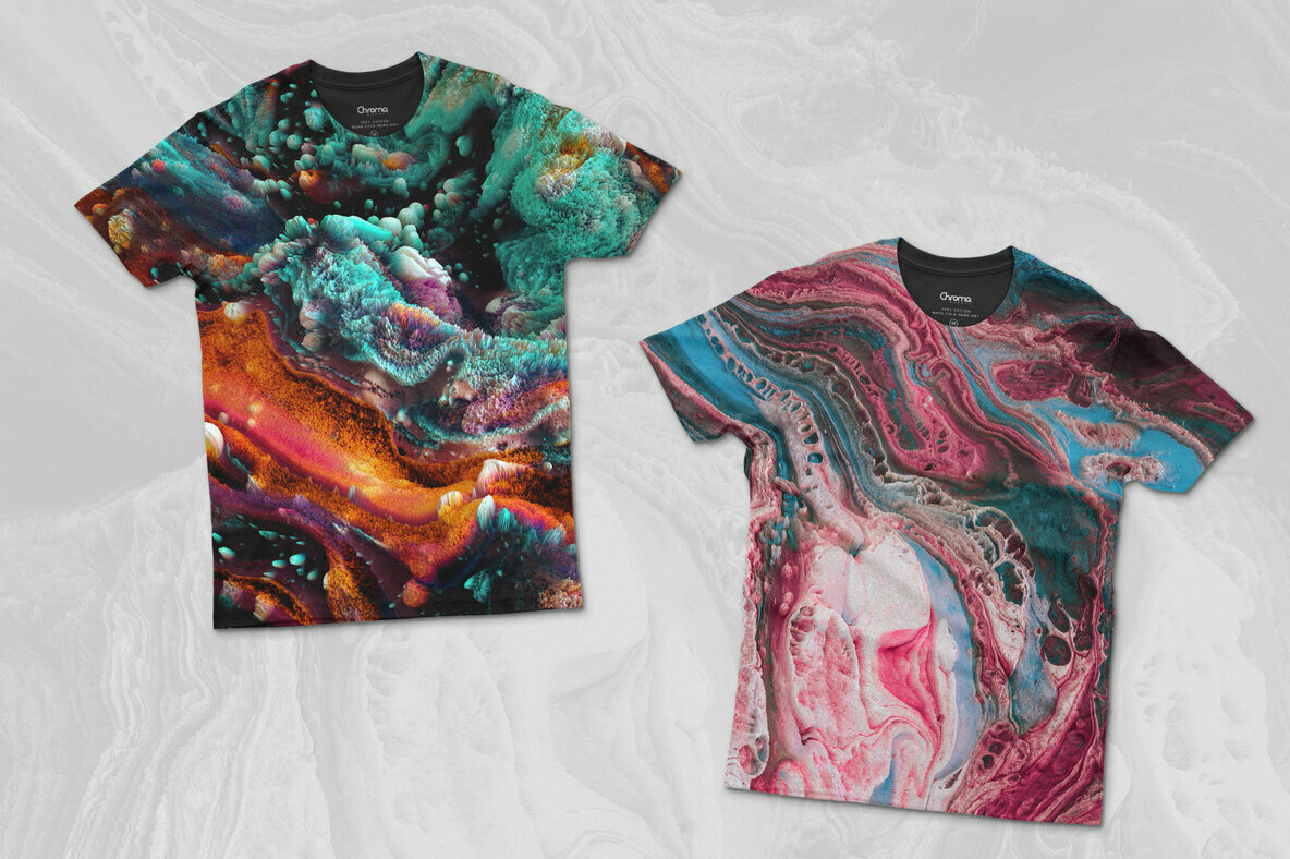 Wistful     Experimental 3D Paint Textures 5