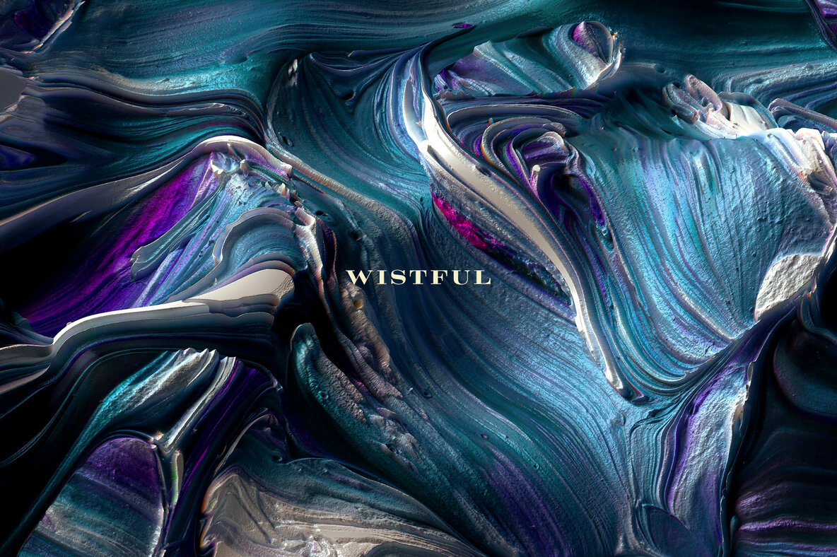 Wistful     Experimental 3D Paint Textures 9
