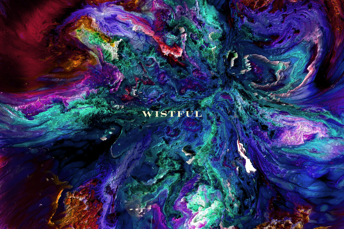Wistful     Experimental 3D Paint Textures 10