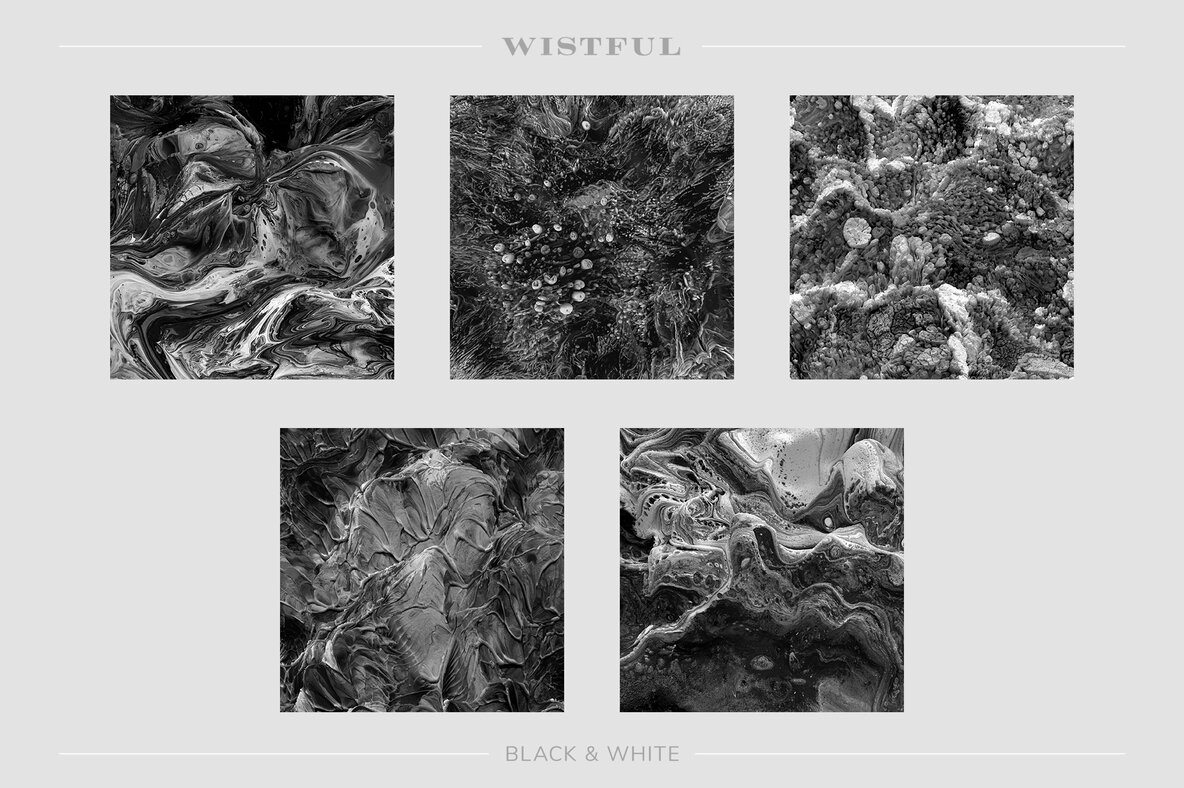 Wistful     Experimental 3D Paint Textures 17