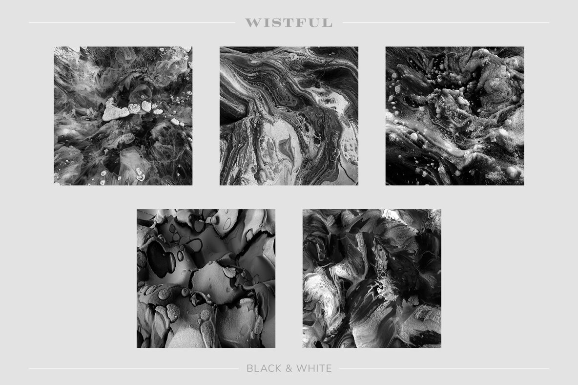 Wistful     Experimental 3D Paint Textures 18