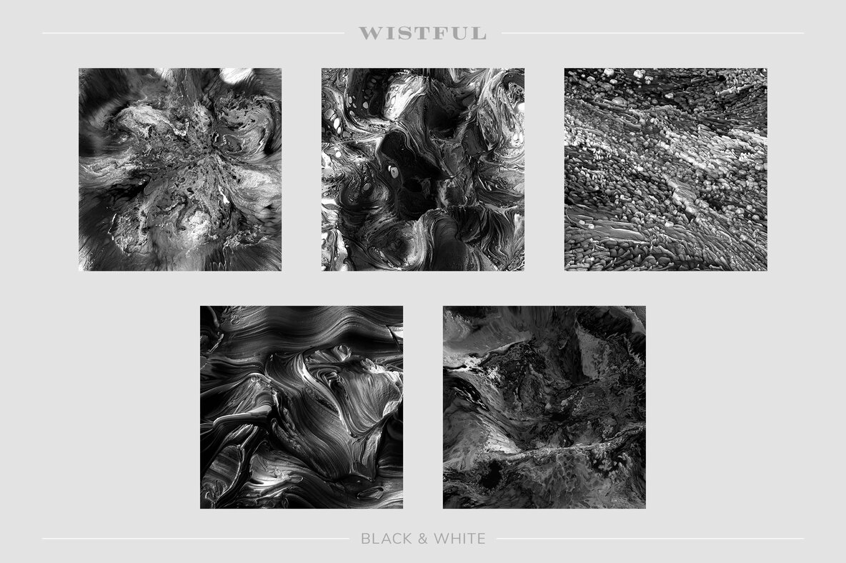 Wistful     Experimental 3D Paint Textures 20