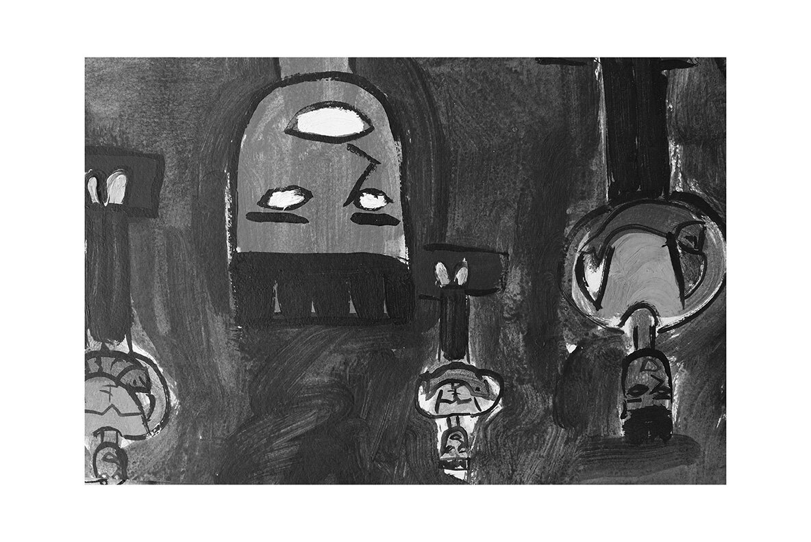 Youthful   Graffiti Art Collage Paintings Pack 10