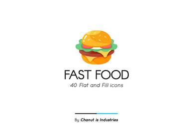 Fast Food Premium Icon Pack