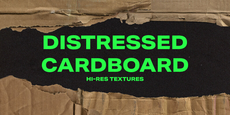 Distressed Cardboard Textures