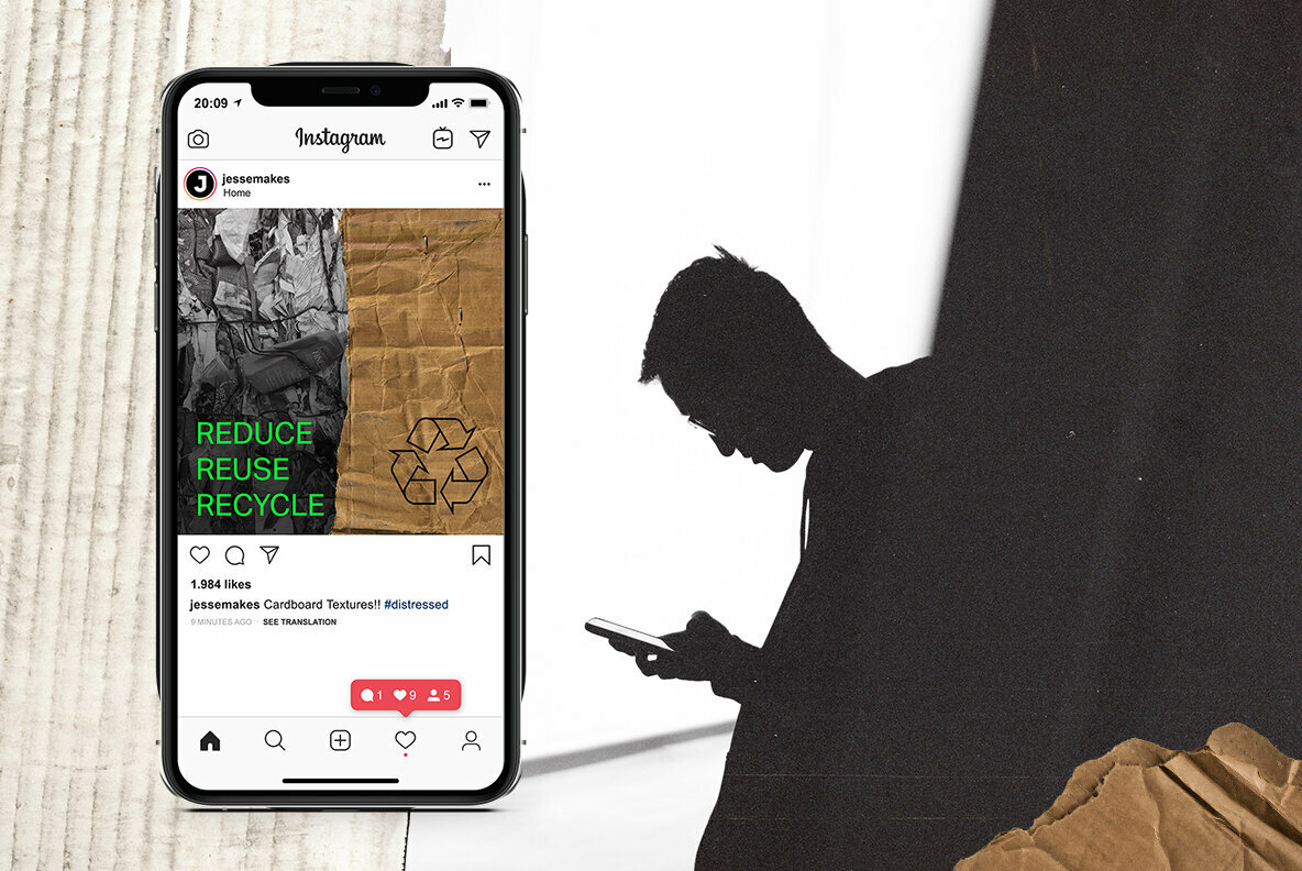 Distressed Cardboard Textures 5