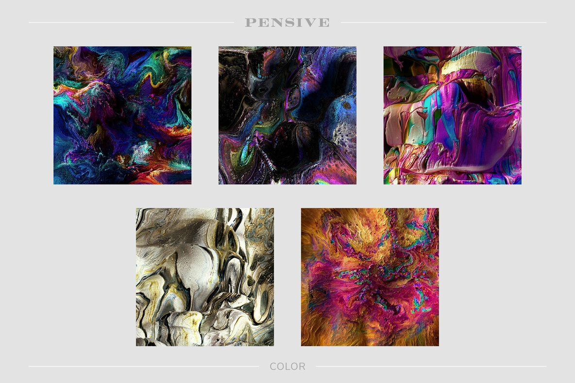 3D Paint Bundle 60 Experimental Textures 3D Paint Bundle 60 Experimental Textures