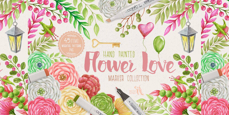 Flower Love Elegant Kit