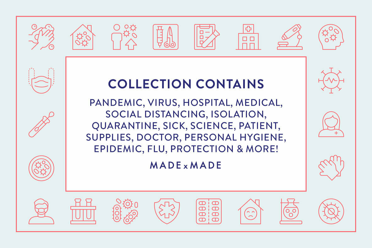 Line Icons     Pandemic 2