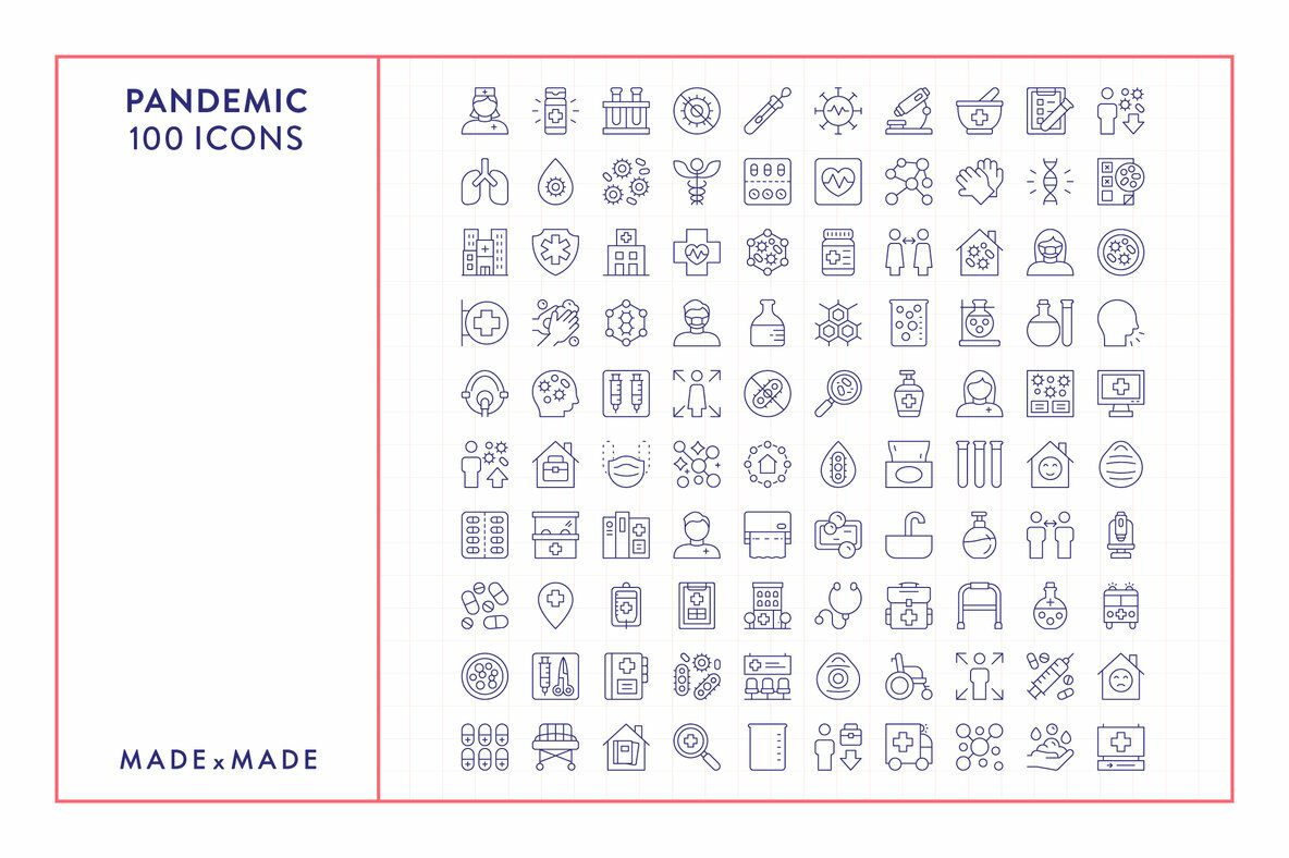 Line Icons     Pandemic 5