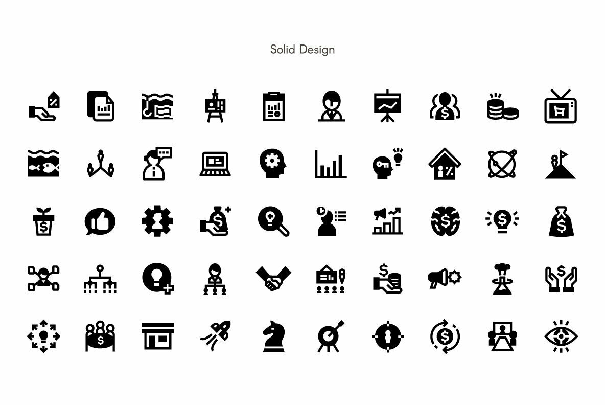 Business Premium Icon Pack 3