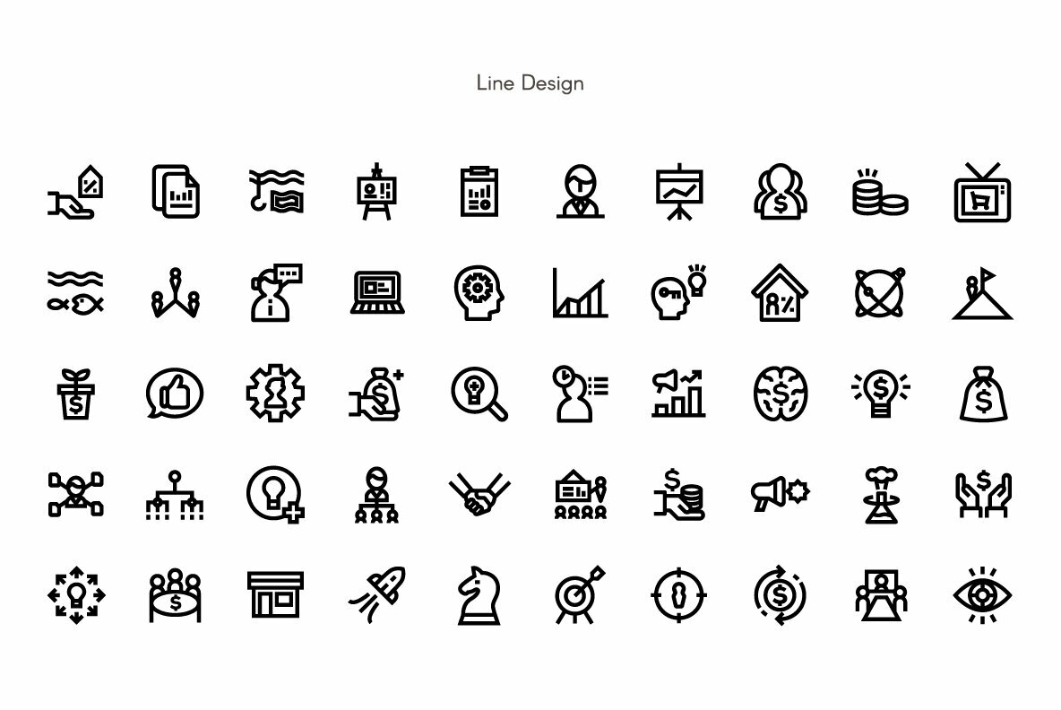 Business Premium Icon Pack 5