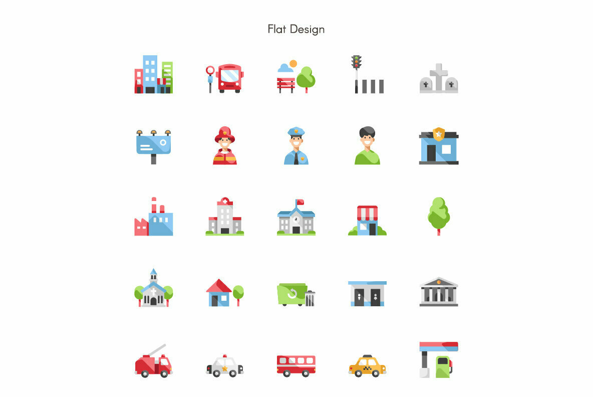 City Element Premium Icon Pack 2