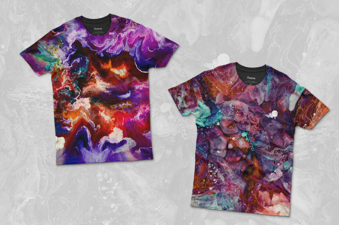 Submerge     Ink   Resin Textures 4