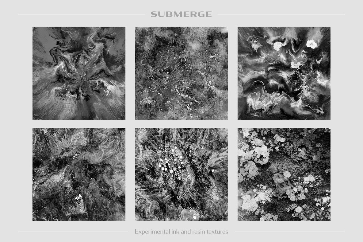 Submerge     Ink   Resin Textures 16