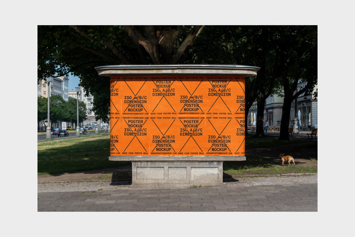 Urban Poster Mockup Vol 5 Urban Poster Mockup Vol 5