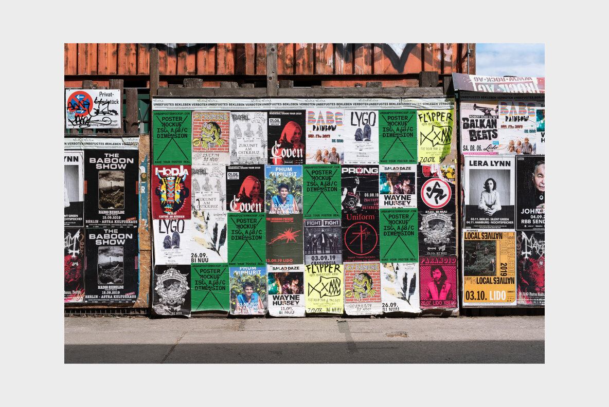Urban Poster Mockup Vol 5 Urban Poster Mockup Vol 5